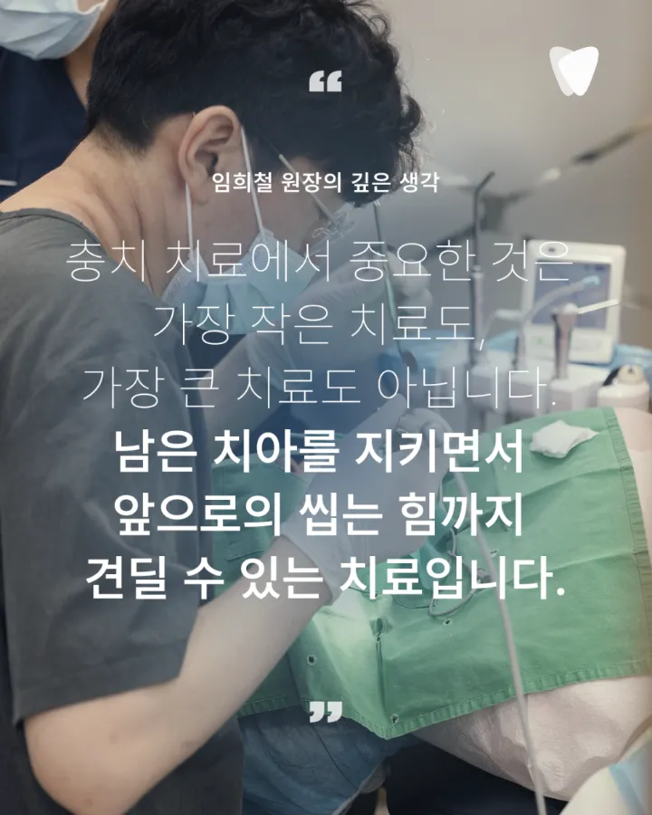 이미지 카드 · 레진·인레이·크라운, 충치 치료 방법이 달라지는 기준